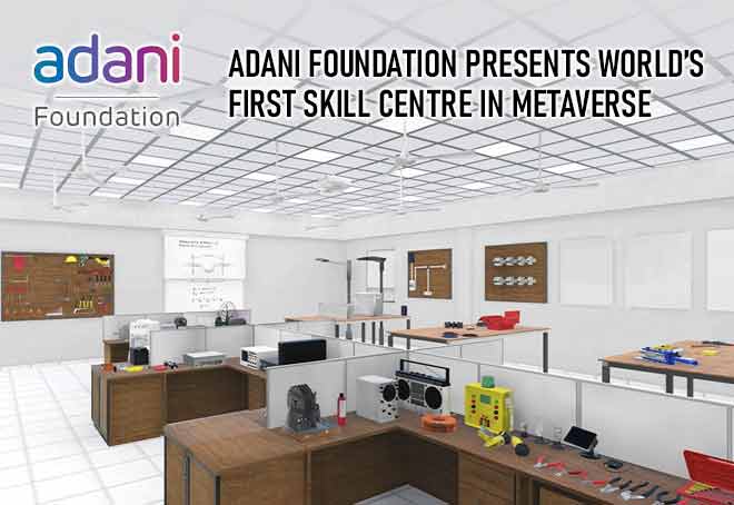 Adani Foundation presents world’s first skill centre in Metaverse