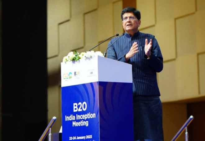 Union Minister Piyush Goyal encourages businesses to apply eco-friendly approach in business practices