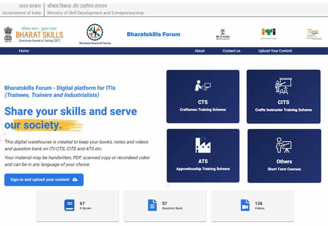 DGT launches Bharatskills Forum for easy access to skill-related content