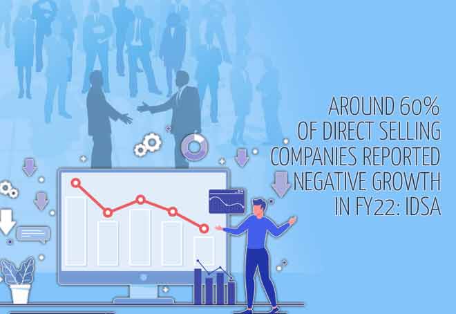 Around 60% of direct selling companies reported negative growth in FY22: IDSA