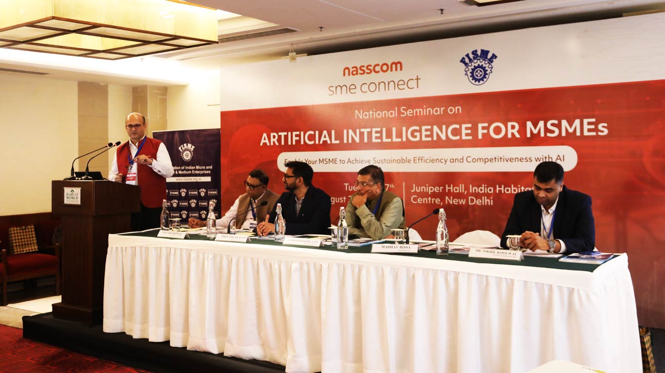 NASSCOM & FISME Kickstart Campaign For AI Awareness Among MSMEs