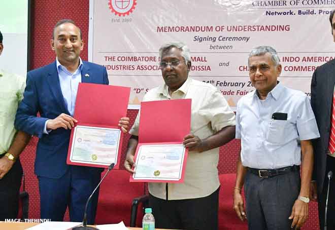 Georgia Indo-American Chamber of Commerce sets up trade centre in Coimbatore; Ludhiana, Kolkata next