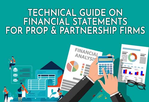 ICAI issues technical guide on financial statements for prop & partnership firms