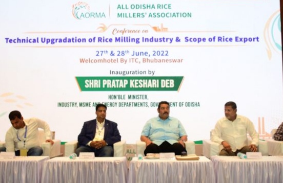 AORMA hosted the two-day meet on technical up-gradation & modernisation of rice mills