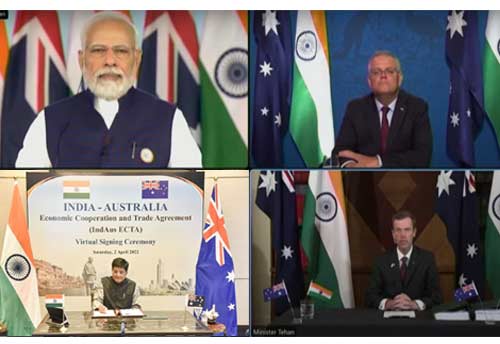 Trade deal with Australia will give duty free access to Indian exporters from 6000 sectors