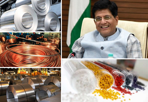 Profiteering by producers of Steel, Cu, Al & Polymers reverberates in Commerce Minister meeting with industry