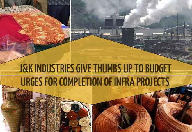 J&K industries give thumbs up to budget; urges for completion of infra projects