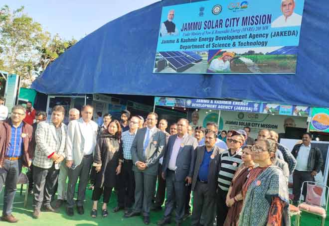 Mega Solar expo kicks off in Jammu