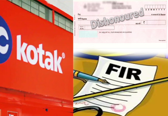 Kotak Bank bounced cheque to harass MSME, entrepreneur filed FIR