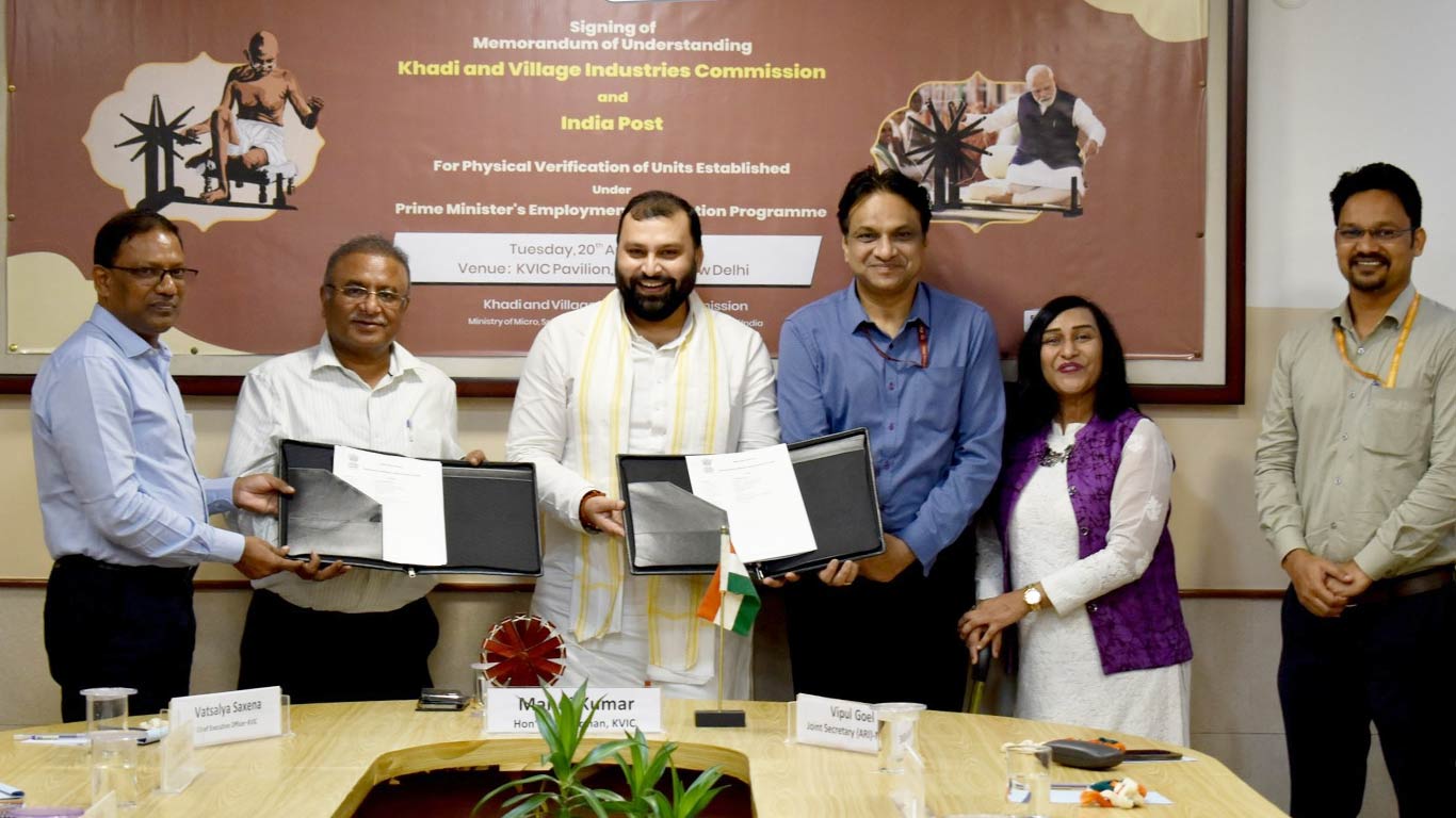 KVIC Partners with Department of Posts to Boost PMEGP Implementation Across India