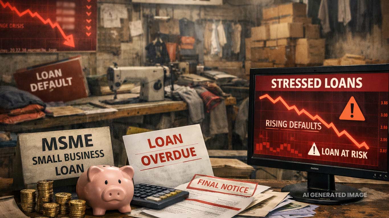 Banks Wary As MSME Loan Stress Rises Amid Global Tensions: Report