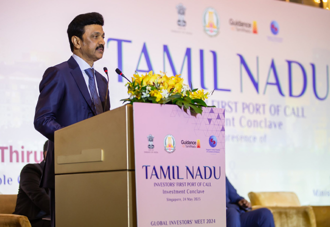 CM Stalin invites Singapore-based companies to invest in Tamil Nadu
