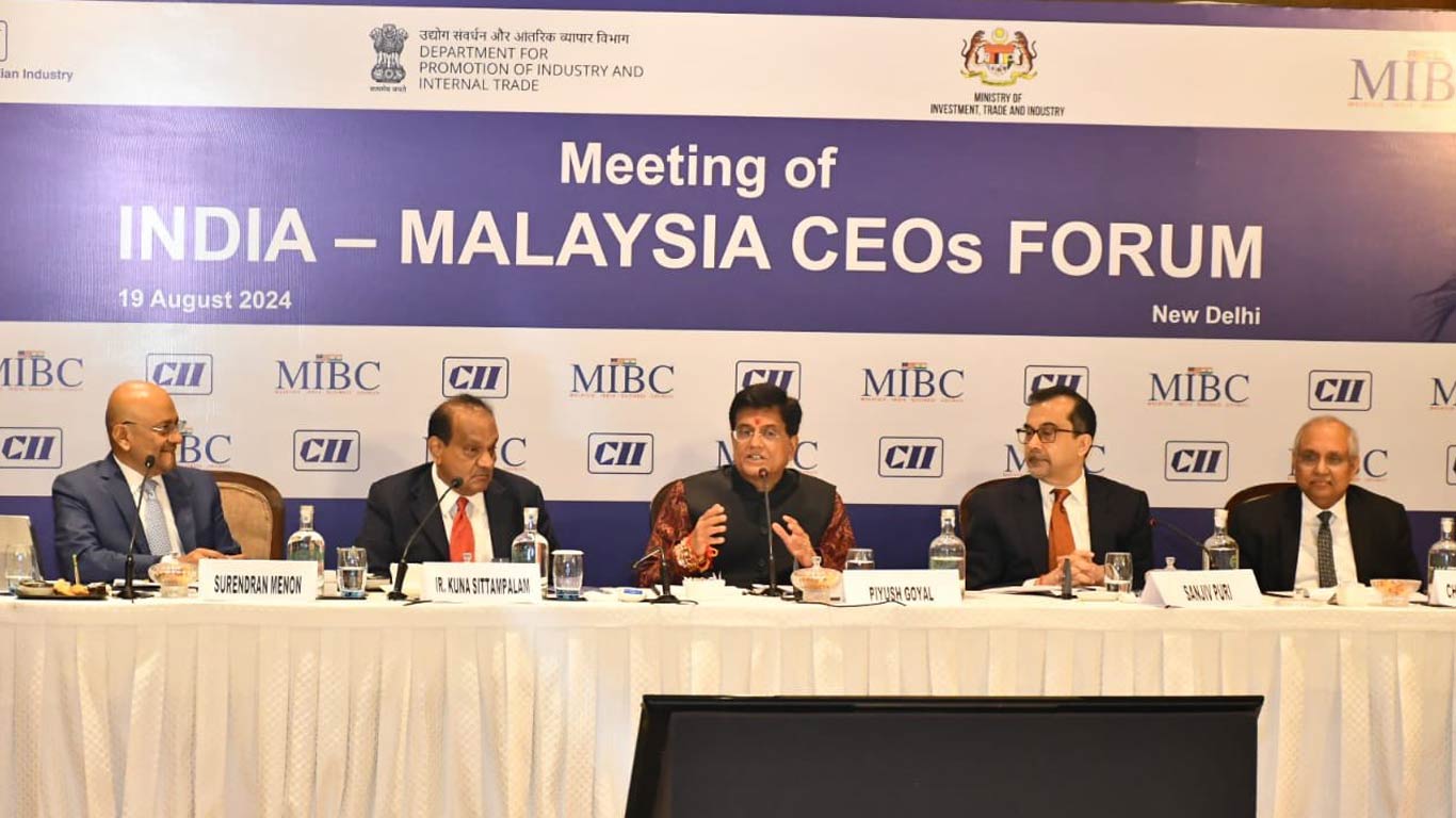 Union Minister Piyush Goyal Invites Malaysian Investment in India’s Expanding Oil and Gas Sector