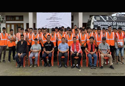 Skill development programme for construction workers kicks-off in Longkhim, Nagaland