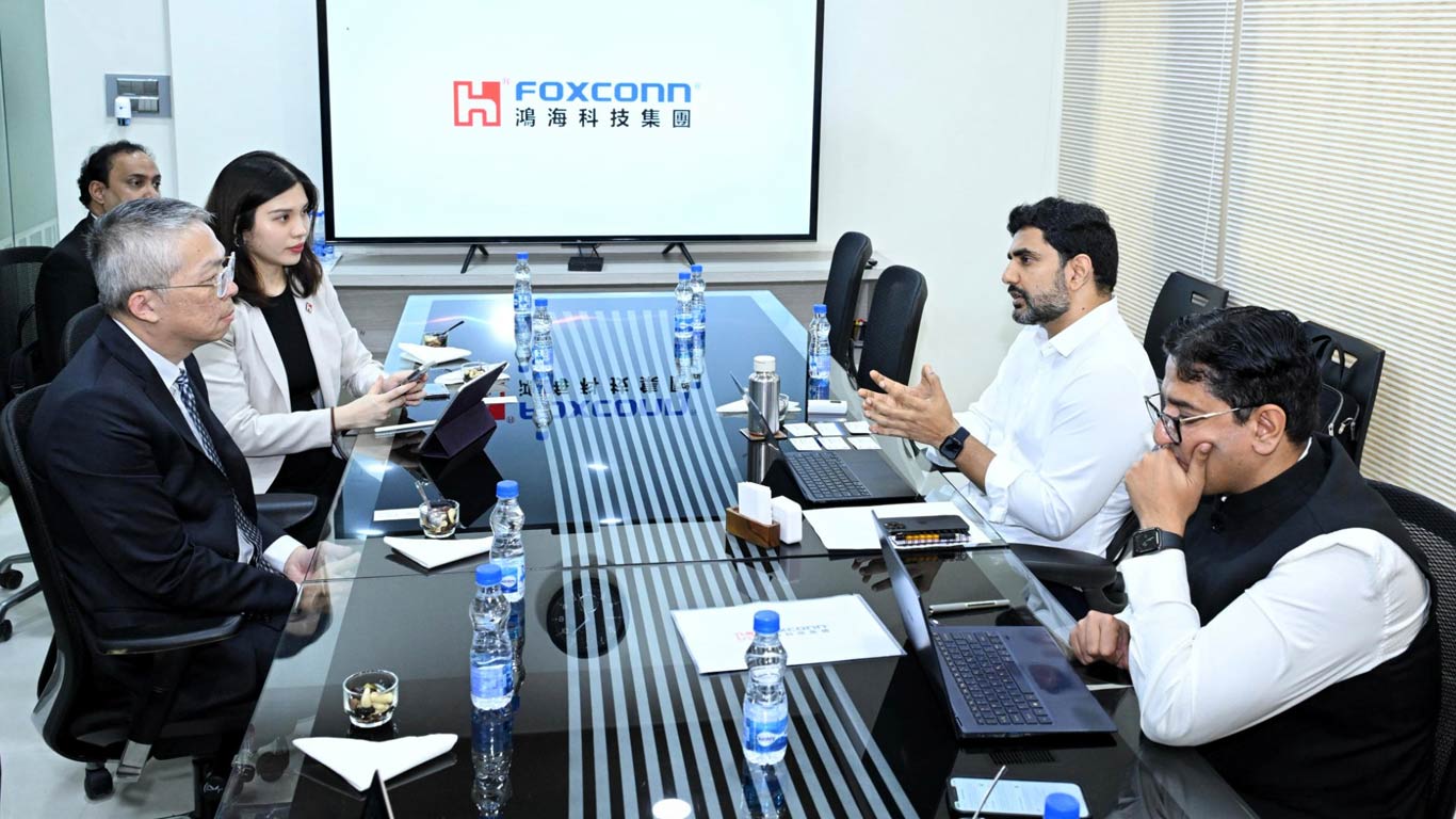 Andhra Pradesh's Nara Lokesh Engages Foxconn On Major Investment Opportunities In State