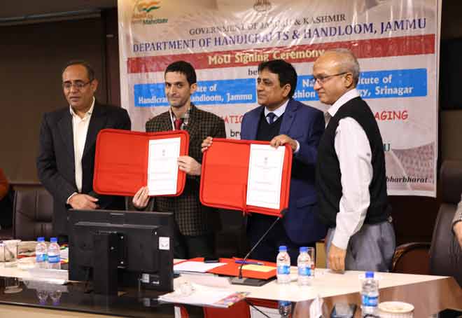 Handicrafts & Handloom Jammu partners with NIFT Srinagar for strategic packaging design solution