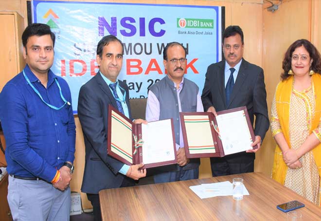 NSIC ties up with IDBI Bank to facilitate credit access for MSMEs