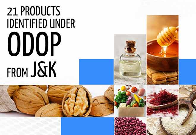 21 products identified under ODOP from J&K