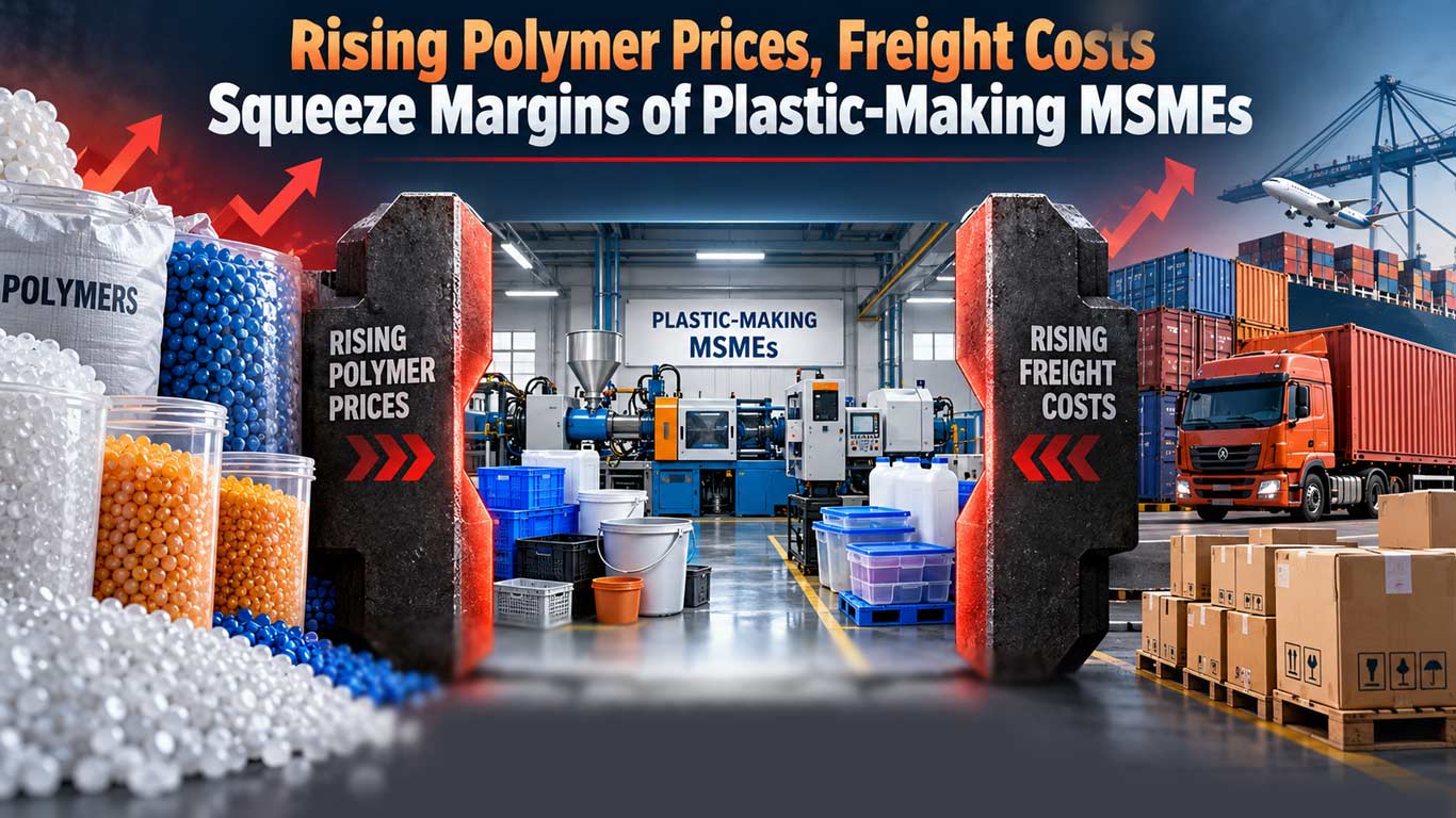 Polymer and freight costs halve margins for plastic MSMEs