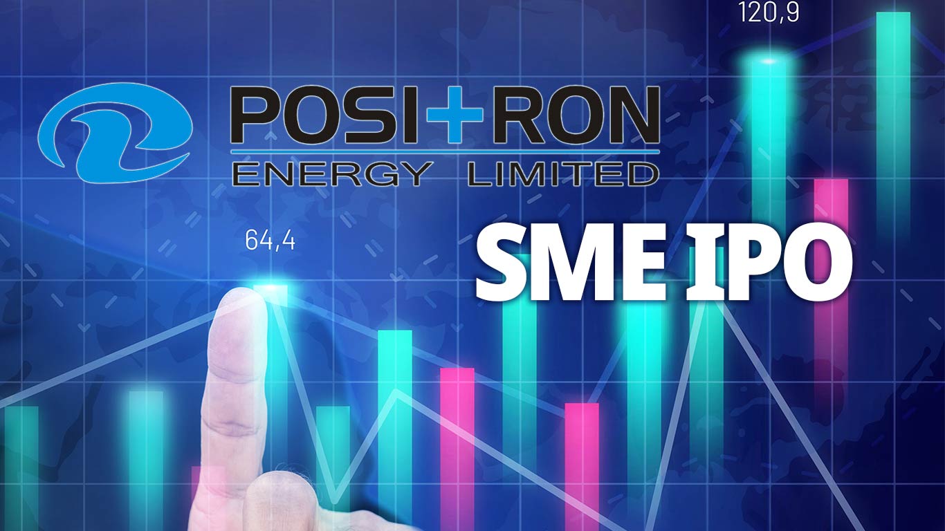 Positron Energy Soars 90% on NSE SME Debut