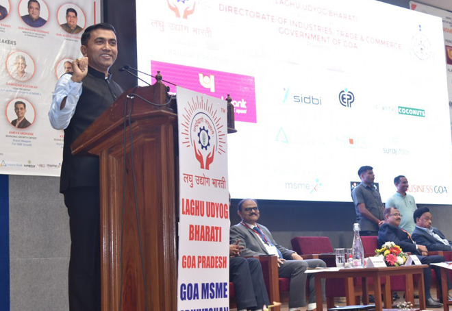 Goa CM encourages MSMEs to reduce tourism dependency for economic development