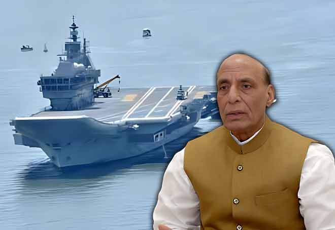 After INS Vikrant, work has begun on second indigenous aircraft carrier: Union Minister Rajnath Singh