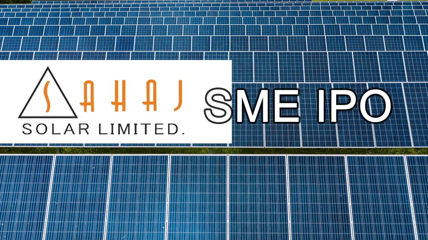 Sahaj Solar Debuts On NSE SME Platform With 90% Premium