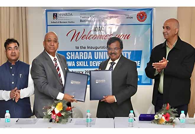 Sharda University sets up Skill Development Centre at EPIP, Greater Noida
