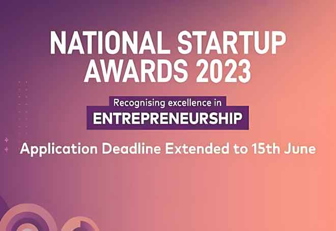 DPIIT pushes application deadline for National Startup Awards 2023 to June 15