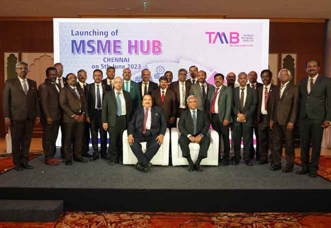 Tamilnad Mercantile Bank opens maiden MSME dedicated branch in Chennai
