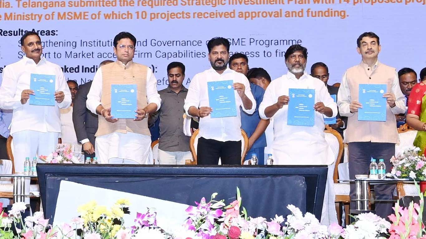 CM Revanth Reddy Unveils New Telangana MSME Policy