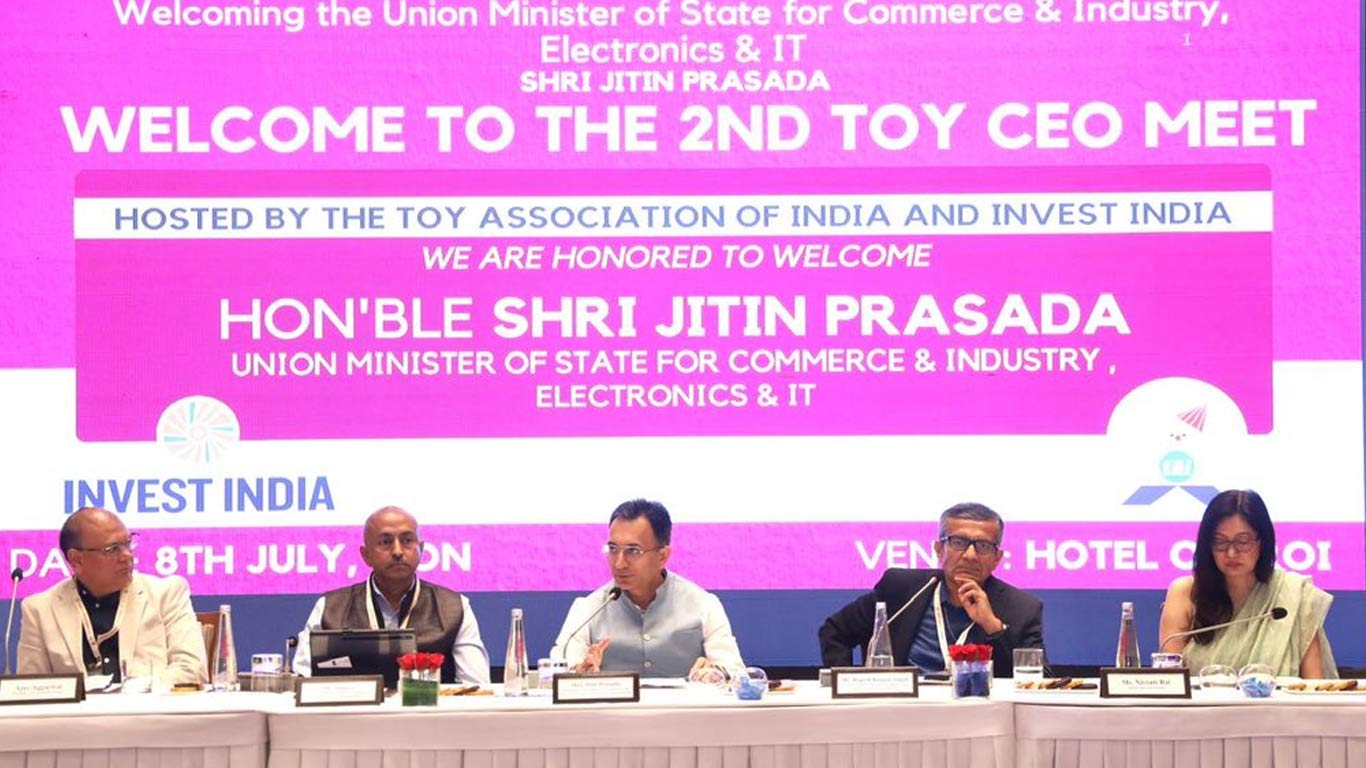 Govt Reaffirms Support For Toy Manufacturing Growth At 2nd Toy CEO Meet