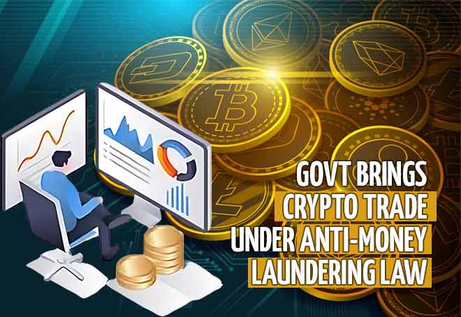 Pemerintah membawa perdagangan crypto di bawah undang-undang anti pencucian uang
